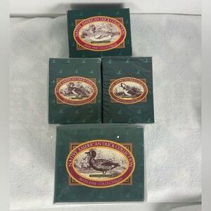 4 - VTG "1989' Avon Native American Duck Collection's Collectible Figurines